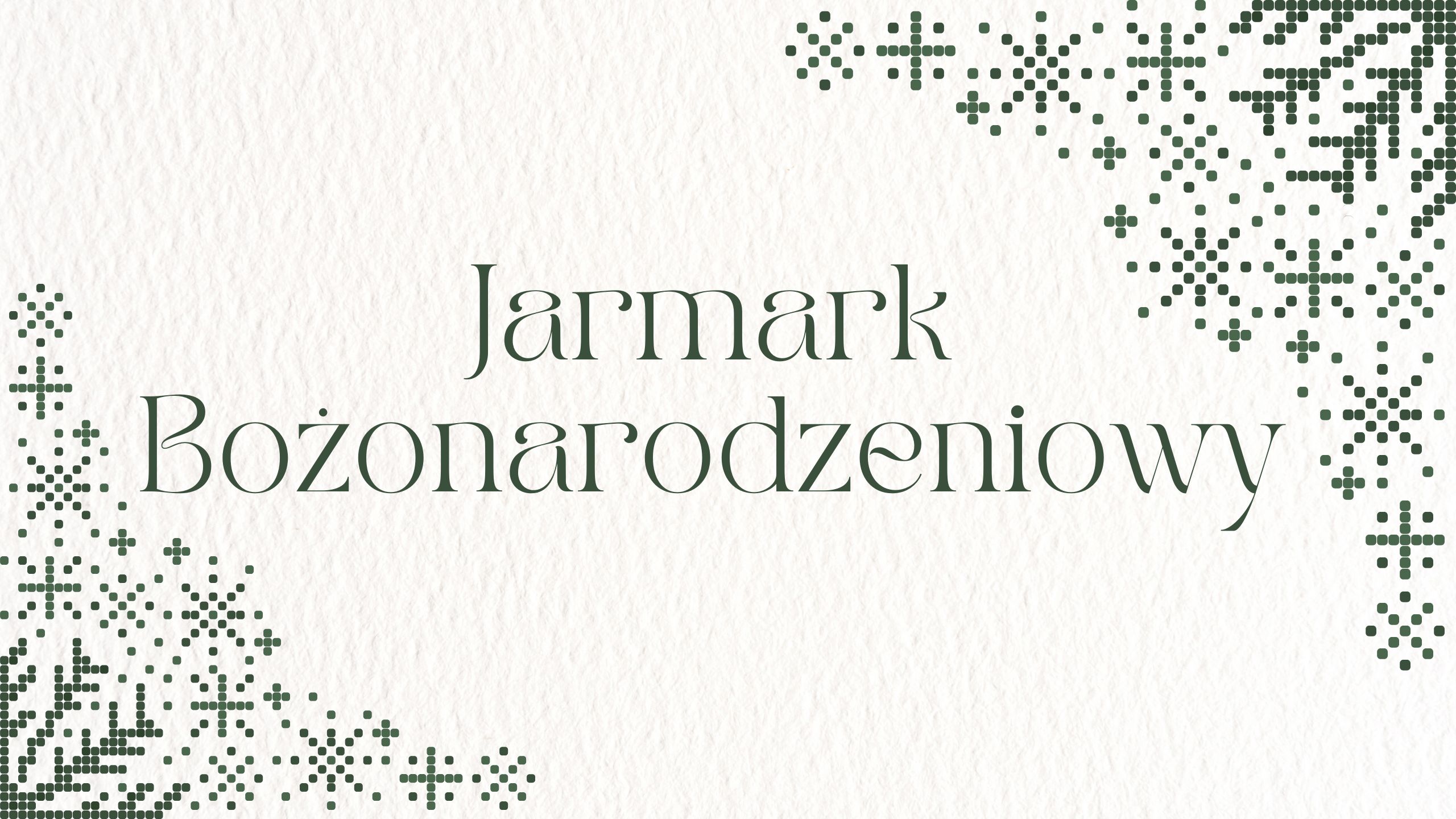 Jarmark Bożonarodzeniowy