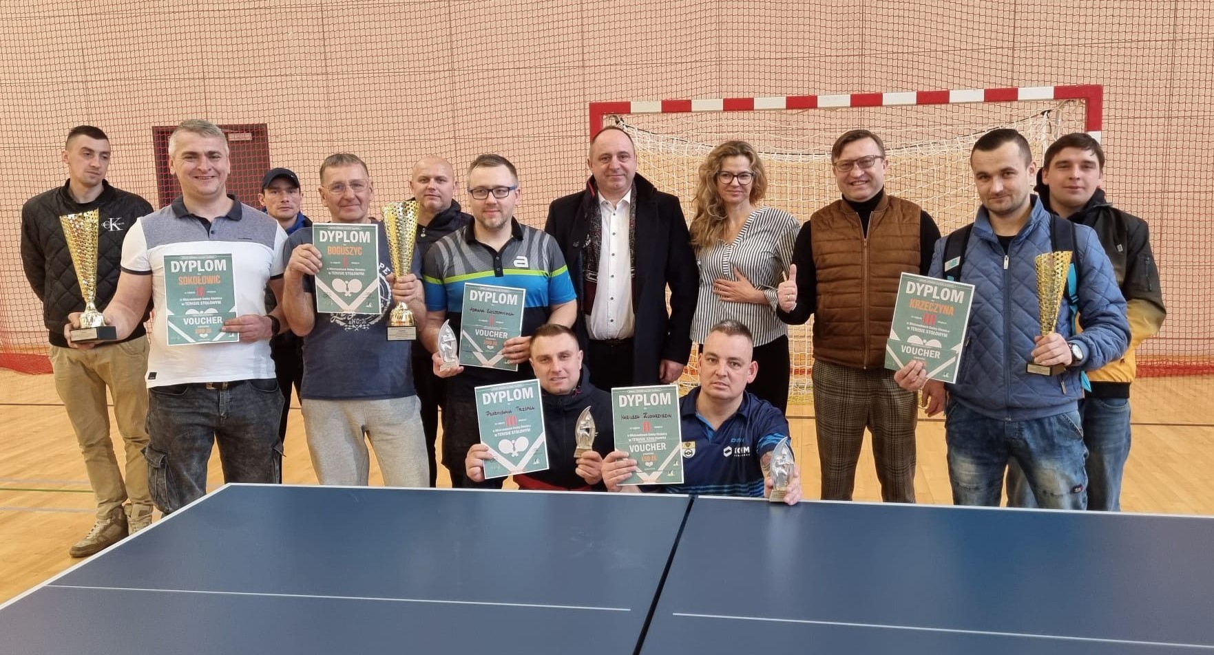 Mistrzostwa gminy Oleśnica w tenisie stołowym - 2023